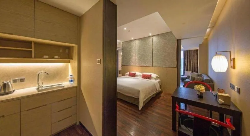 Bed in DongGuan JOYC Hotel 