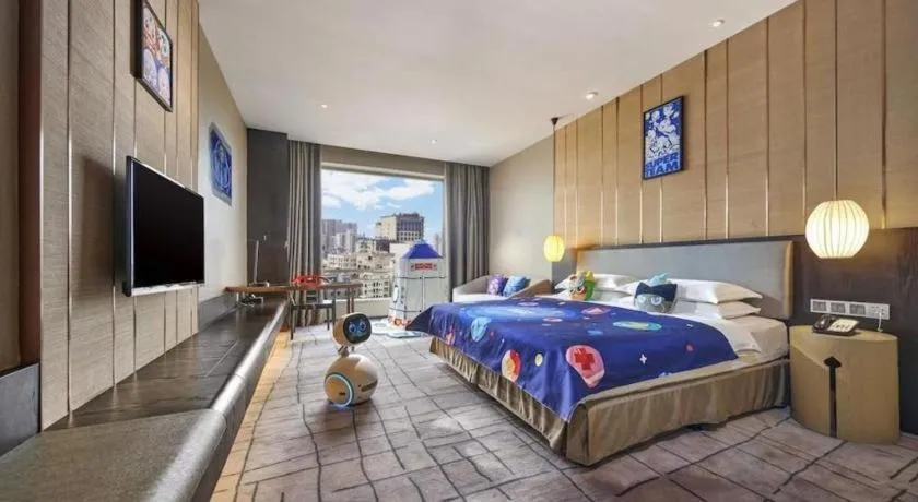 Bed in DongGuan JOYC Hotel 