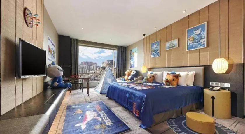 Bed in DongGuan JOYC Hotel 