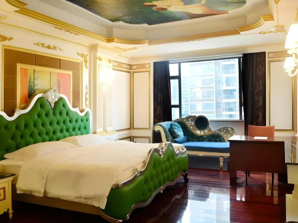 Bed in Eurasia International Hotel