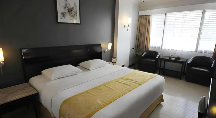 Bed in Hotel Banjarmasin International