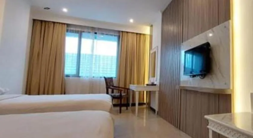 Bed in Hotel Banjarmasin International