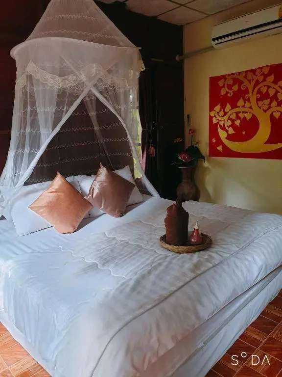 Bed in Baan Suan Phidchamika