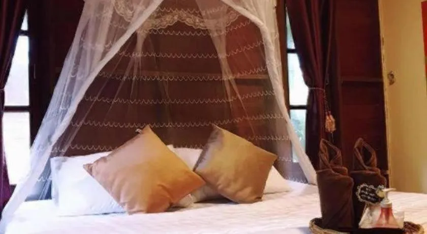 Bed in Baan Suan Phidchamika