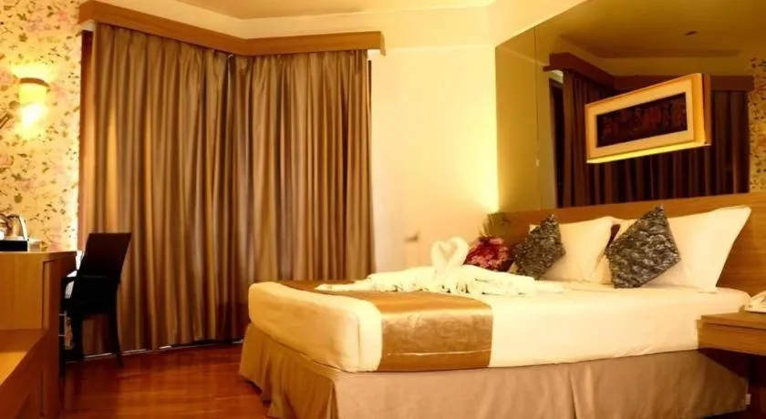 Bed in KLUB BUNGA THEME PARK HOTEL