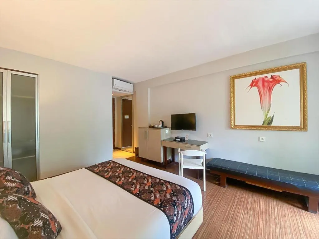 Bed in KLUB BUNGA THEME PARK HOTEL