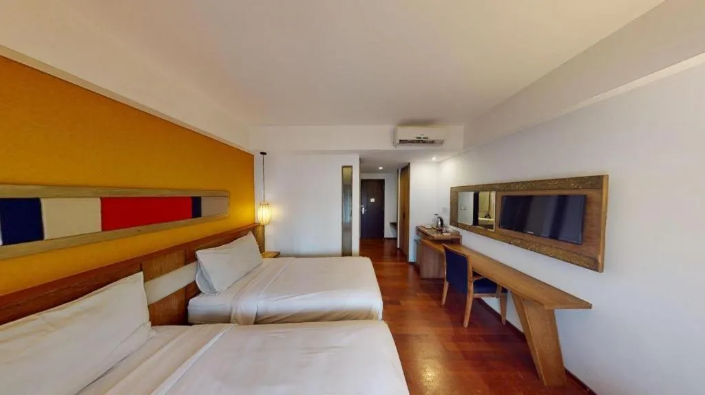 Bed in The Silk at Dago Boutique Hotel