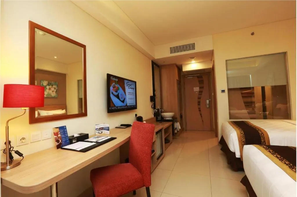 Bed in Golden Tulip Galaxy Hotel Banjarmasin