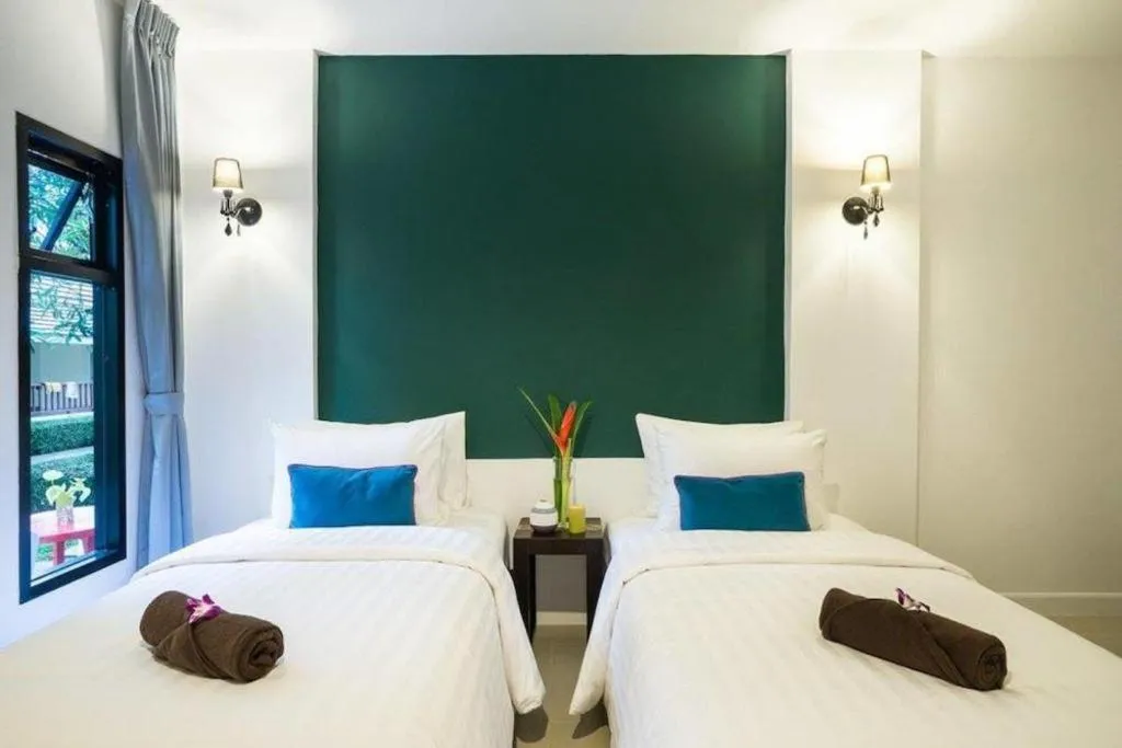 Bed in The Forest Home Resort