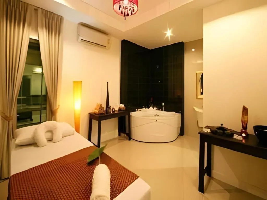 Bed in The Forest Home Resort