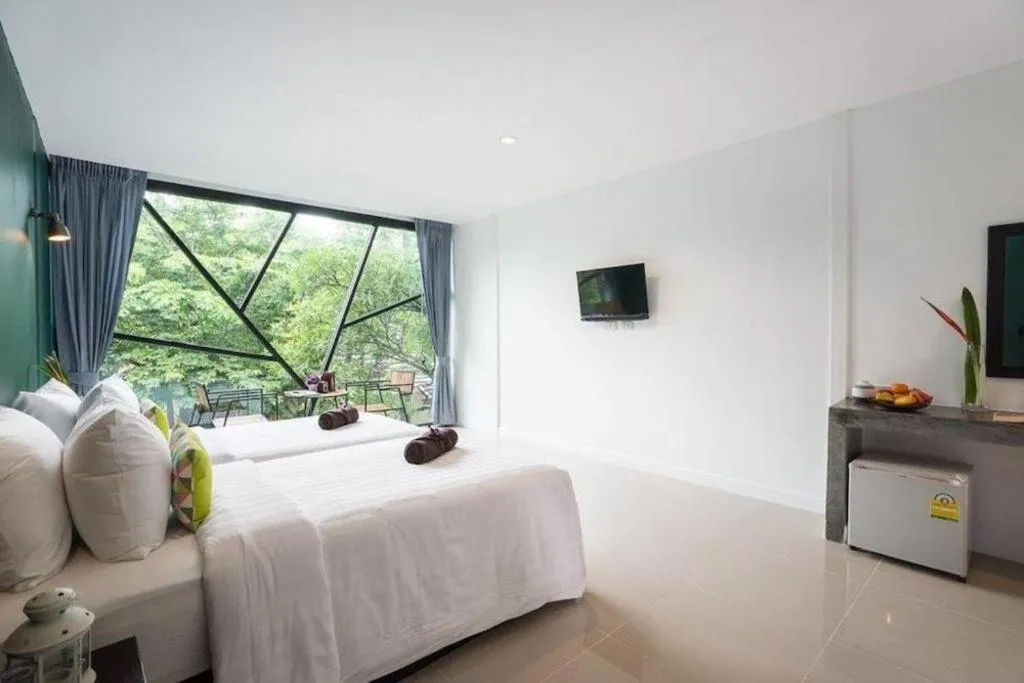 Bed in The Forest Home Resort