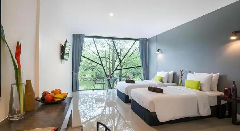 Bed in The Forest Home Resort