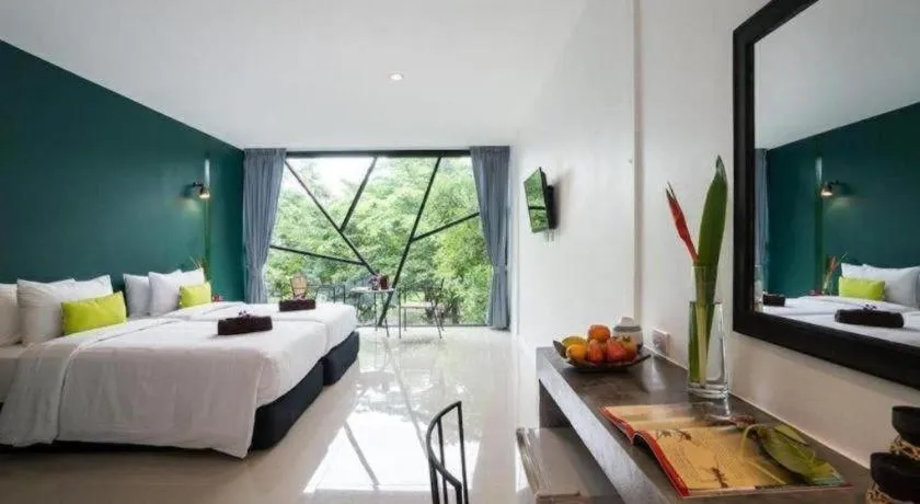 Bed in The Forest Home Resort