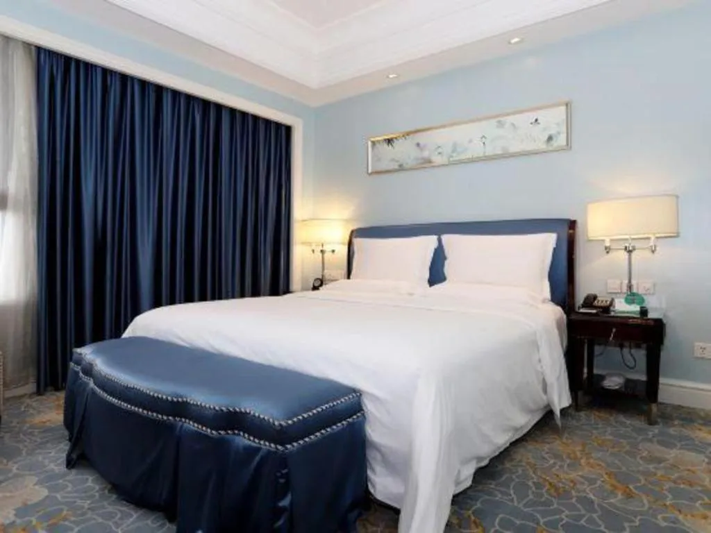 Bed in Yuncheng Jianguo Hotel