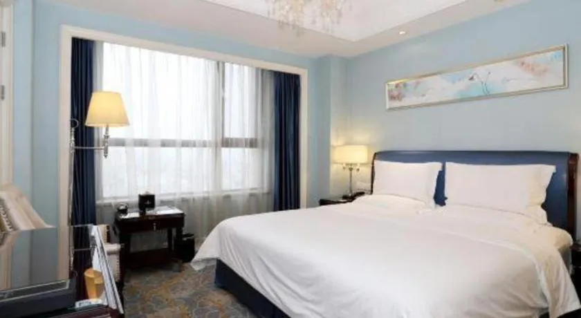 Bed in Yuncheng Jianguo Hotel