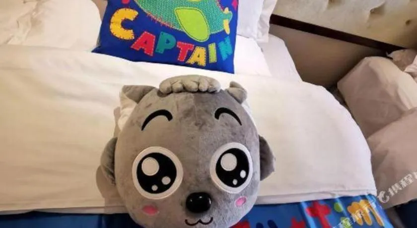 Bed in Yuncheng Jianguo Hotel