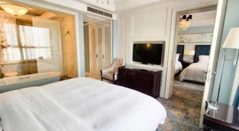 Bed in Yuncheng Jianguo Hotel