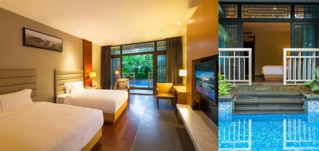 Bed in Eadry Royal Garden Hotel Haikou