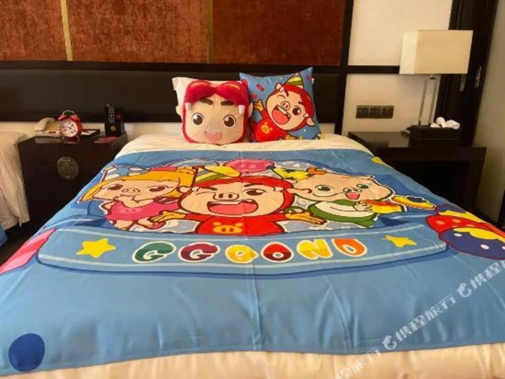 Bed in Eadry Royal Garden Hotel Haikou