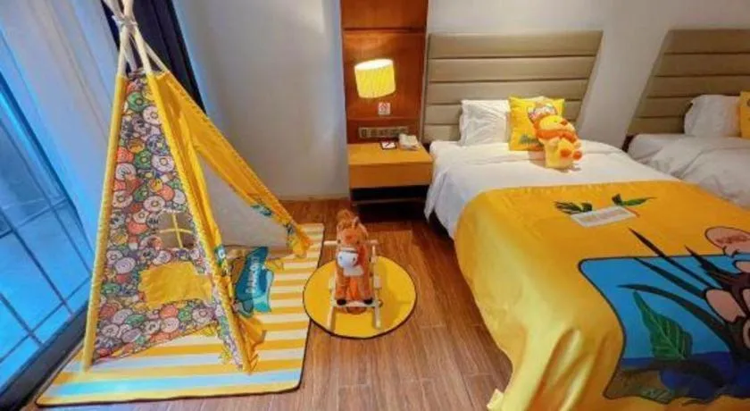 Bed in Eadry Royal Garden Hotel Haikou