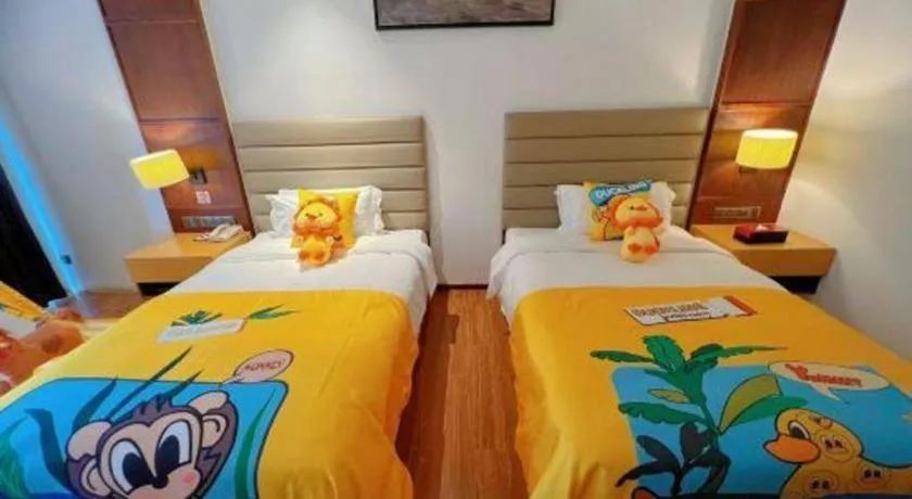 Bed in Eadry Royal Garden Hotel Haikou