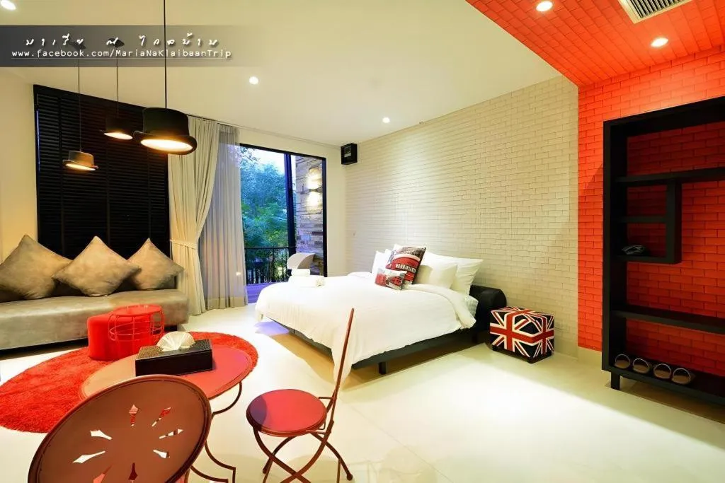 Bed in The Blue Sky Resort @ Hua Hin