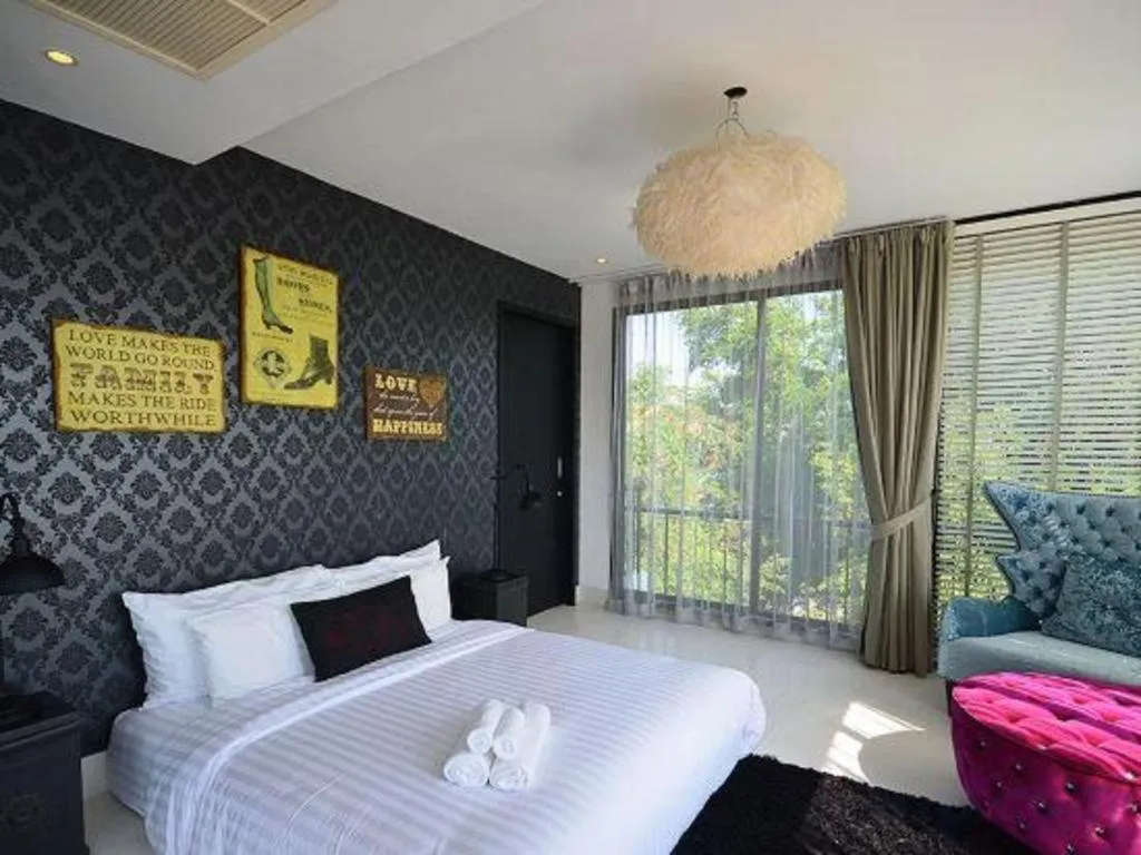 Bed in The Blue Sky Resort @ Hua Hin