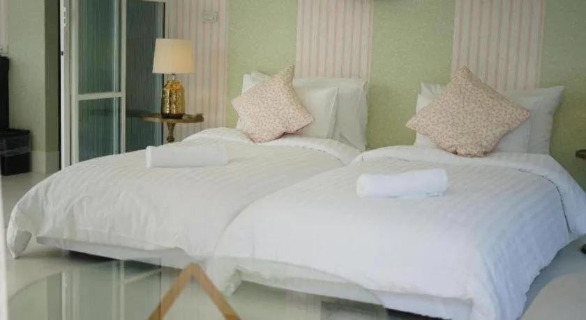 Bed in The Blue Sky Resort @ Hua Hin