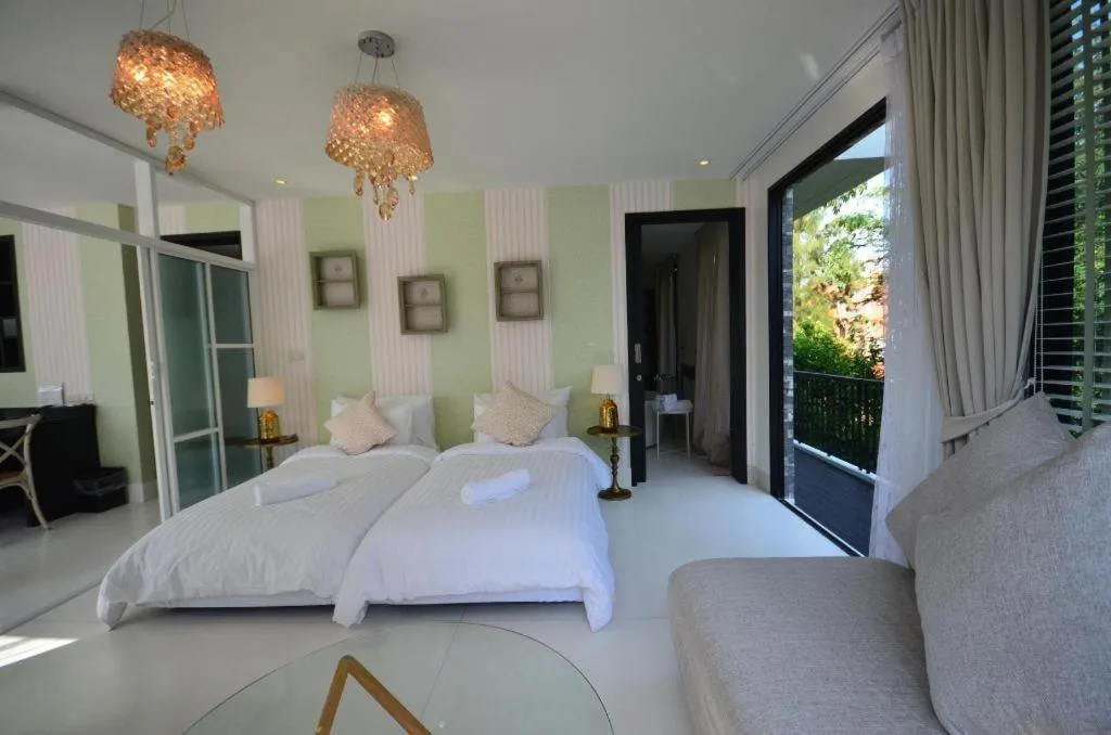 Bed in The Blue Sky Resort @ Hua Hin