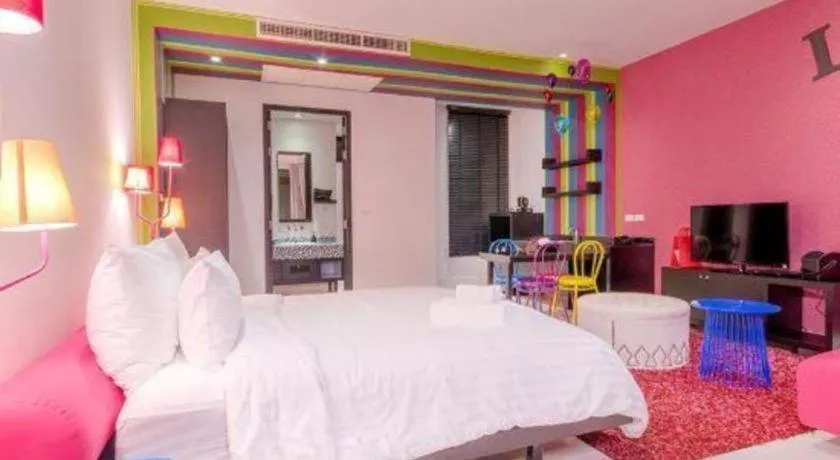 Bed in The Blue Sky Resort @ Hua Hin