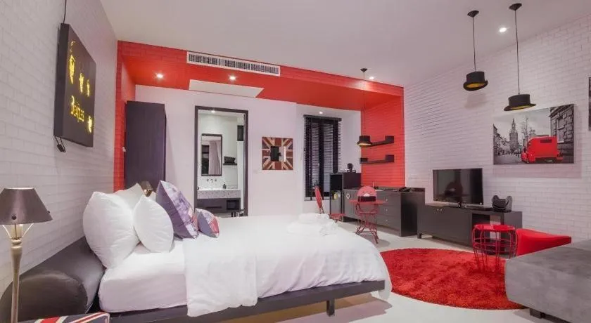 Bed in The Blue Sky Resort @ Hua Hin