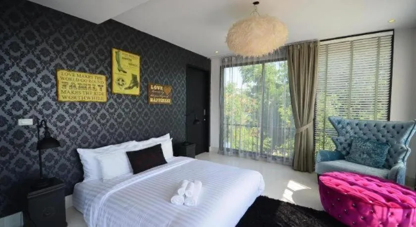 Bed in The Blue Sky Resort @ Hua Hin