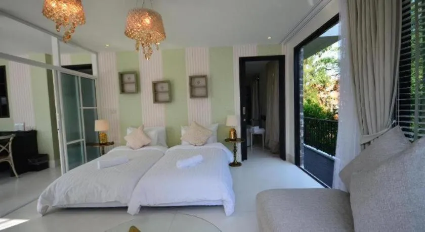 Bed in The Blue Sky Resort @ Hua Hin