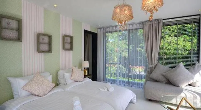 Bed in The Blue Sky Resort @ Hua Hin