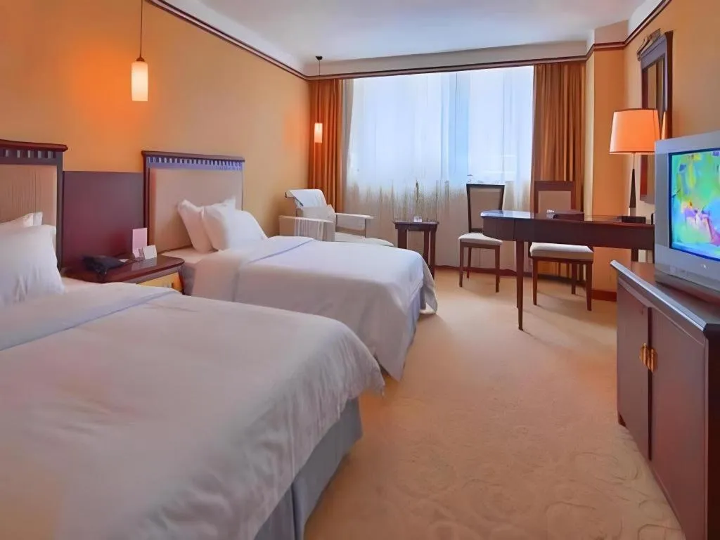 Bed in Friendship Hotel