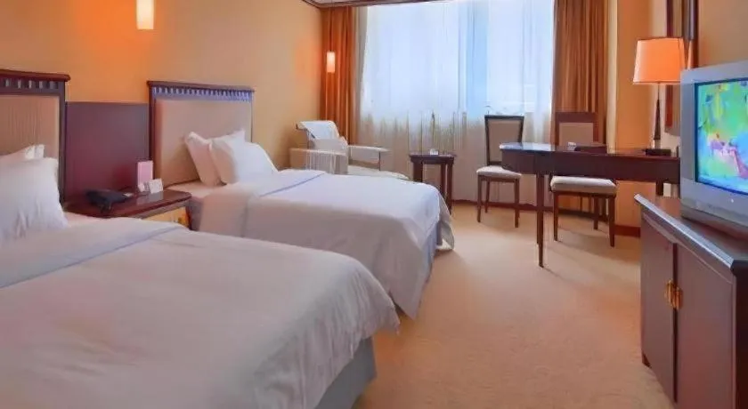 Bed in Friendship Hotel