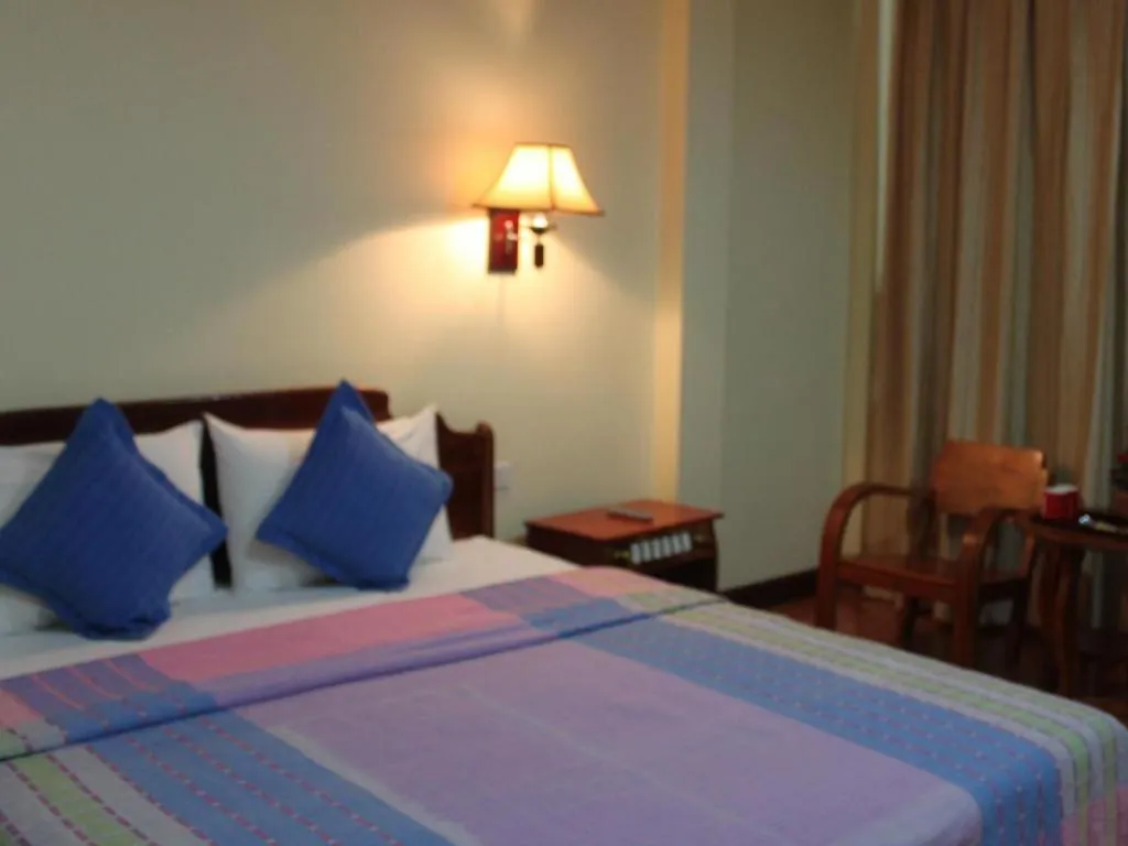 Bed in Dokchampa Hotel