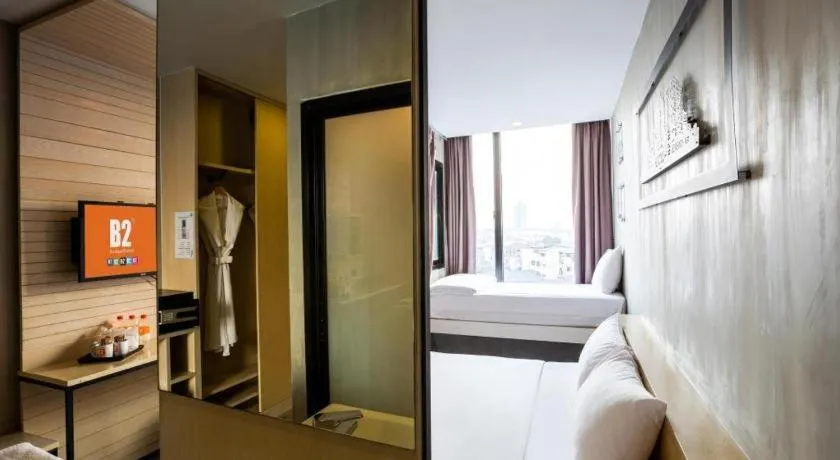 Bed in B2 South Pattaya Premier Hotel