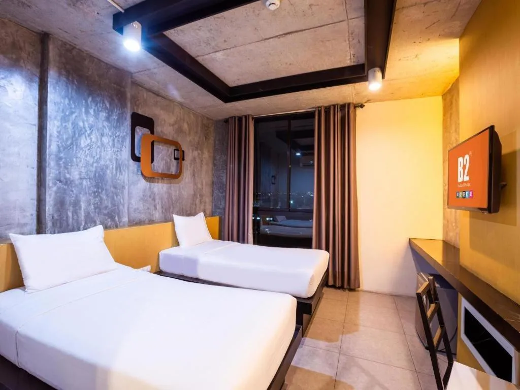 Bed in B2 South Pattaya Premier Hotel