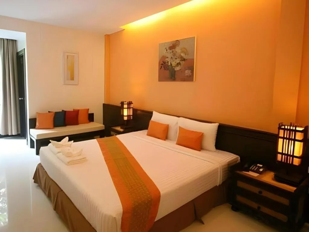 Bed in City Park Hotel