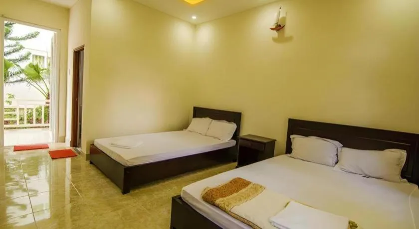 Bed in Lam Ha Resort