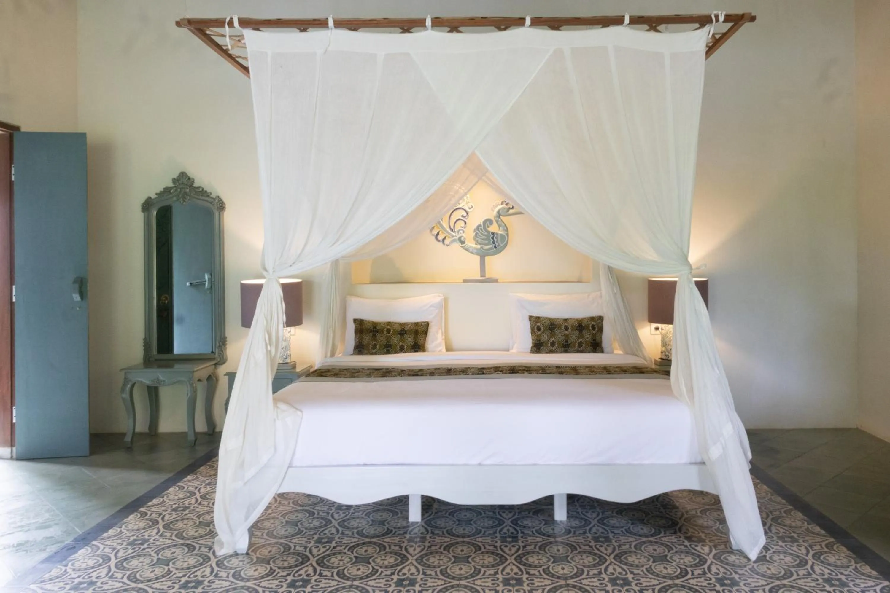Bed in Darmada Eco Resort