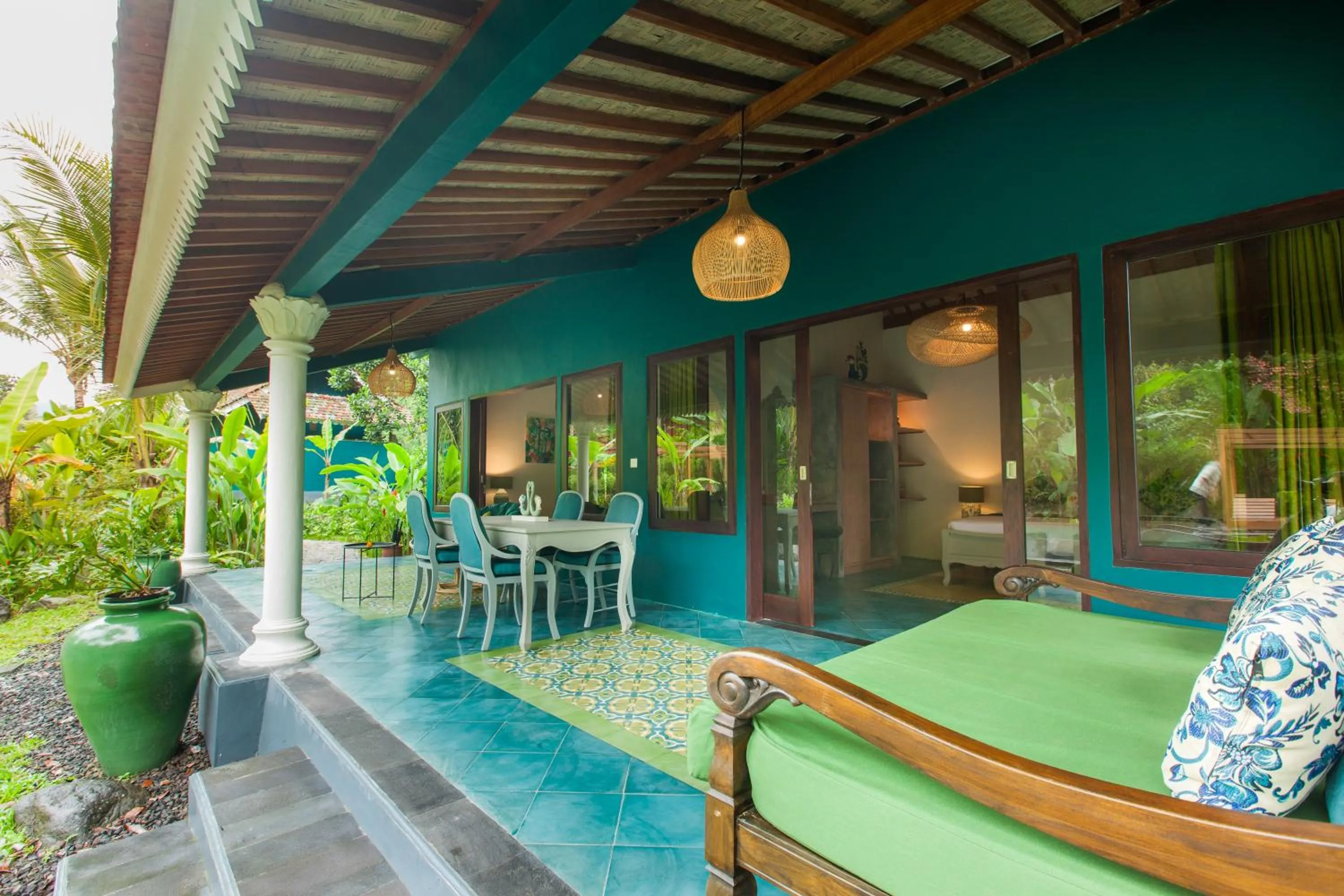 Balcony/Terrace in Darmada Eco Resort