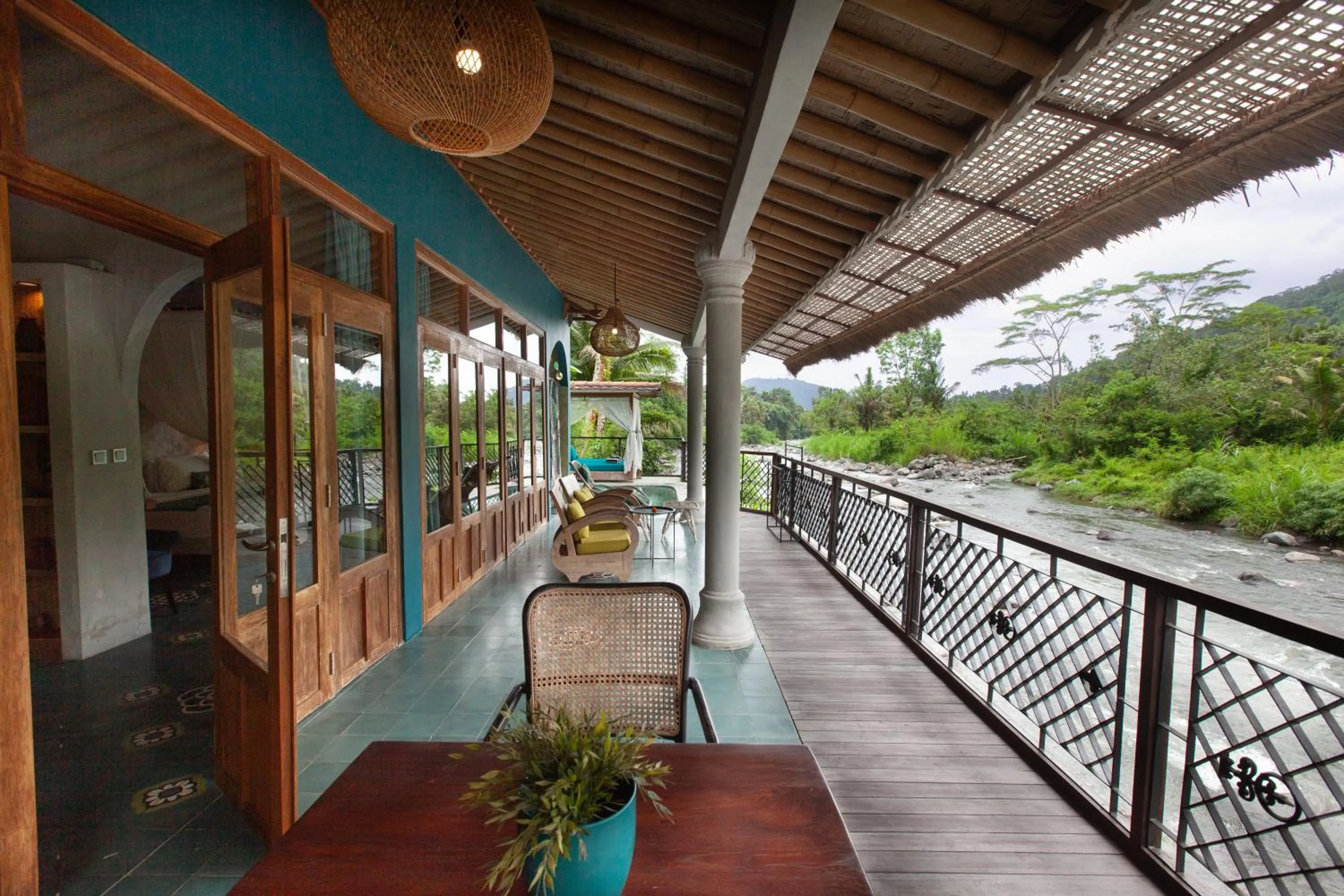 Balcony/Terrace in Darmada Eco Resort