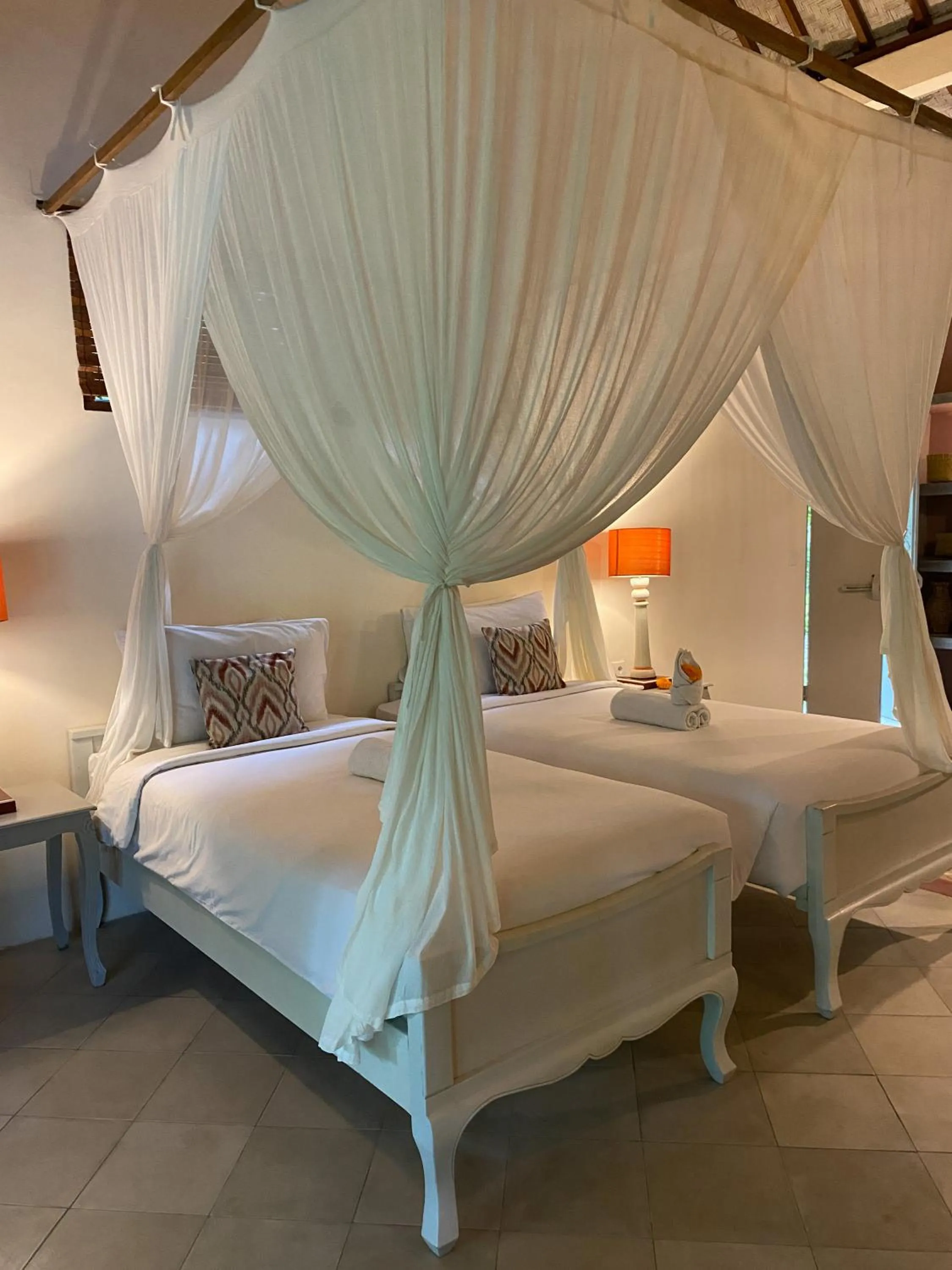 Bed in Darmada Eco Resort