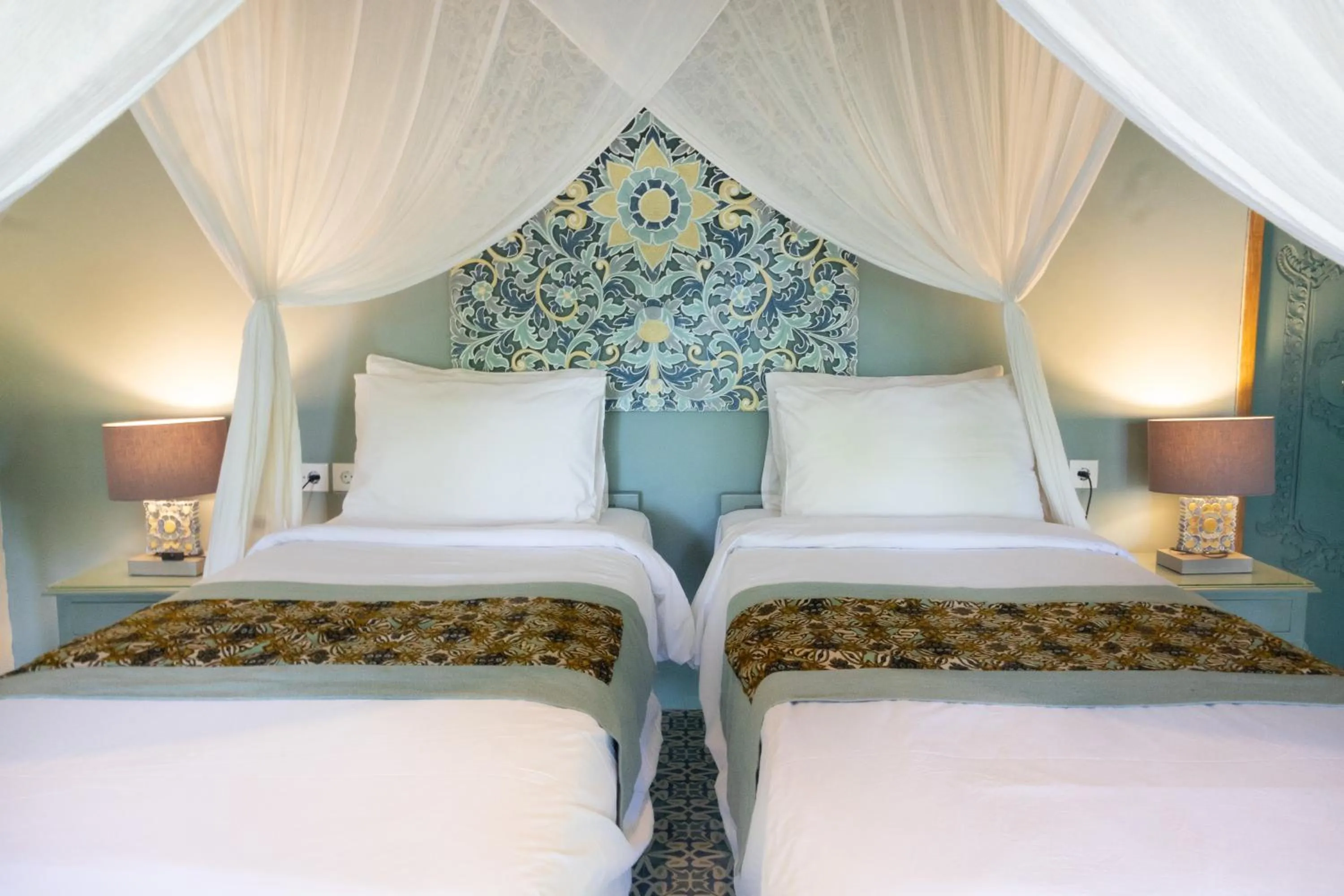 Bed in Darmada Eco Resort