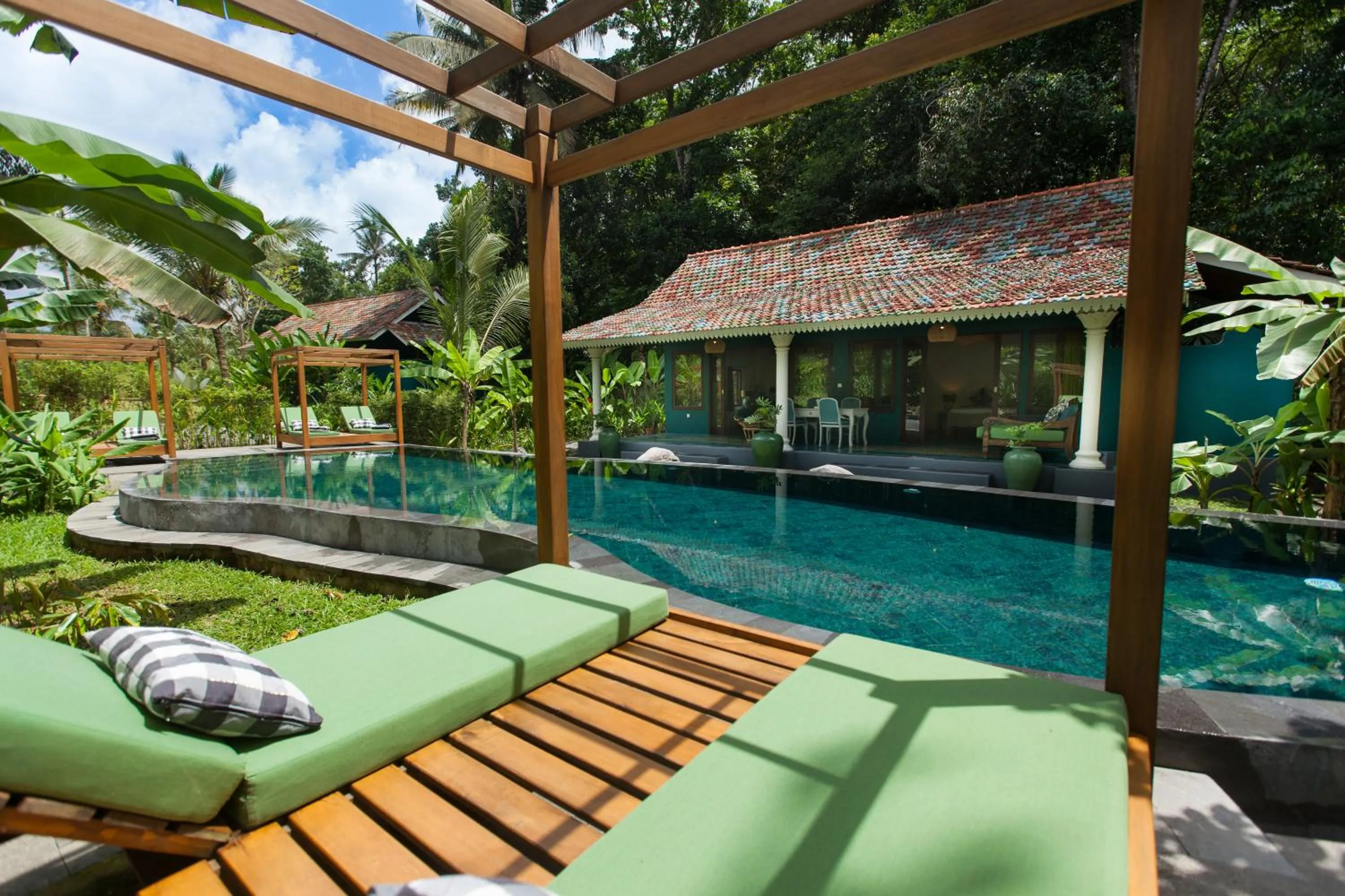 Pool view in Darmada Eco Resort