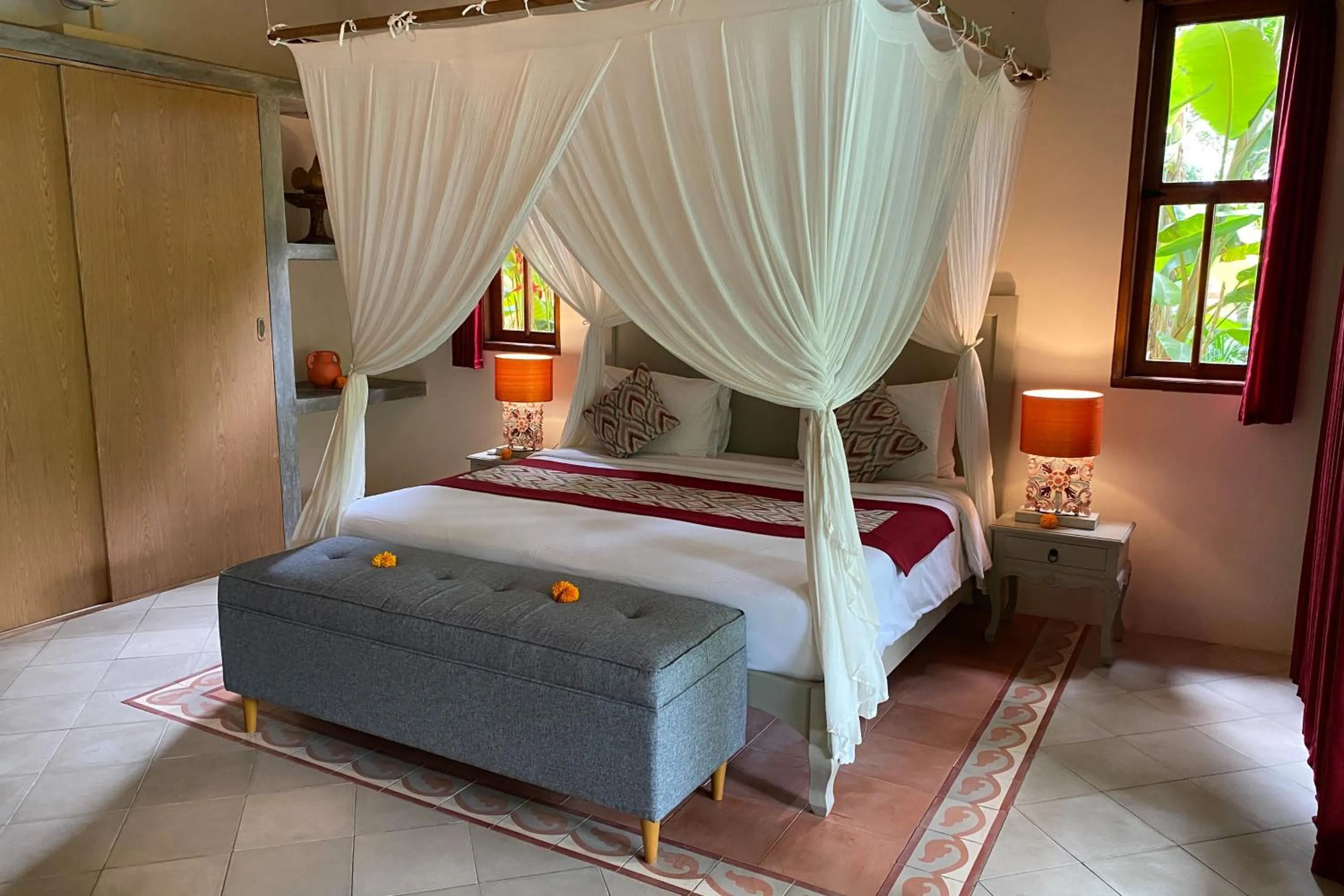 Bed in Darmada Eco Resort