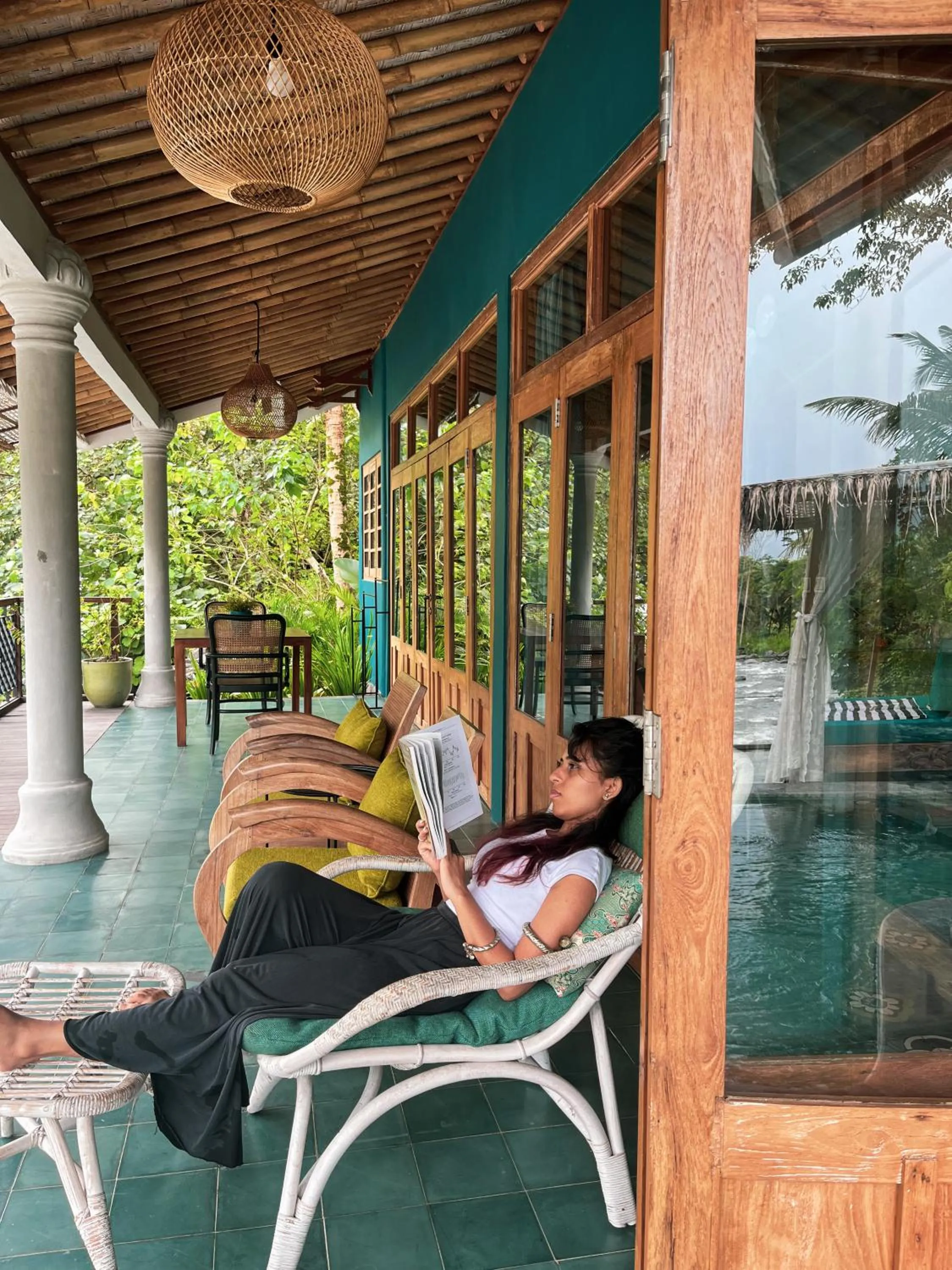 Balcony/Terrace in Darmada Eco Resort