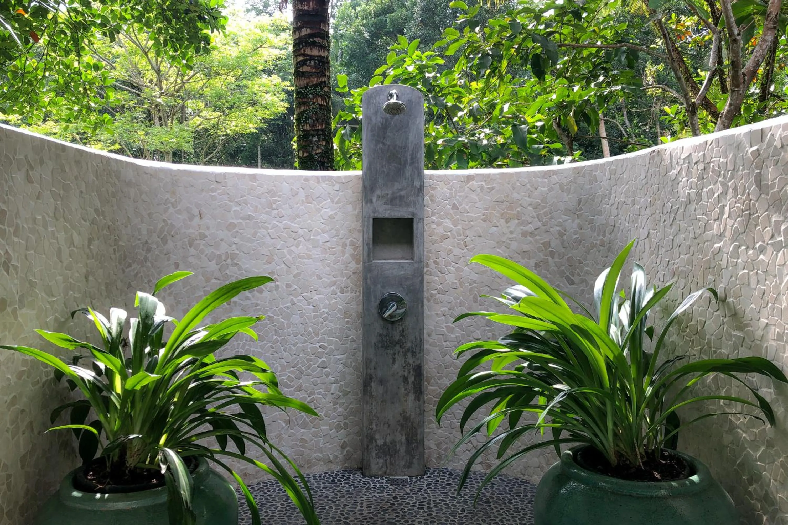 Open Air Bath in Darmada Eco Resort